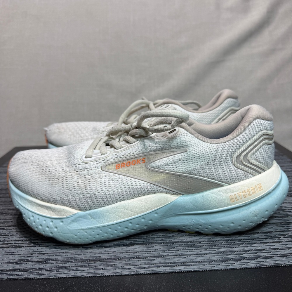 Brooks Glycerin 21 Running Shoes - Womens 6.5 - Gray 1204081B195 Running Shoes